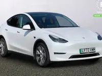 Used Tesla Model Y Long Range AWD 286 kW (389 HP) 2022 White SUV
