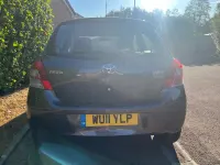 Used Toyota Yaris 90 HP (66 kW) 2011 Grey Hatchback