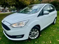 Begagnad Ford C-MAX Zetec 125 HK (91 kW) 2015 Vit Minibuss
