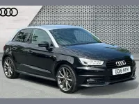Used Audi A1 Black Edition 123 HP (90 kW) 2018 Black Hatchback
