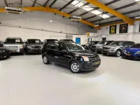 Used Ford Fusion Zetec 2008 Black Hatchback