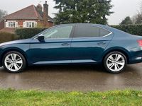 Used Skoda Superb SE L Executive 150 HP (110 kW) 2018 Blue Hatchback