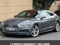 Used Audi A5 Sportback S-Line 150 HP (110 kW) 2017 Grey Hatchback