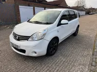 Used Nissan Note N-TEC 110 HP (80 kW) 2012 White Hatchback