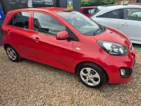 Used Kia Picanto 68 HP (50 kW) 2013 Red Hatchback