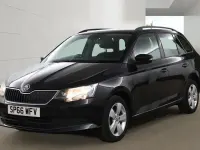 Used Skoda Fabia SE 110 HP (80 kW) 2016 Black Estate