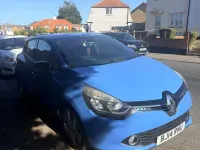 Used Renault Clio Dynamique 90 HP (66 kW) 2014 Blue Hatchback