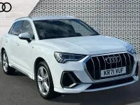Used Audi Q3 S-Line 150 HP (110 kW) 2022 White SUV