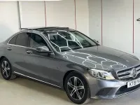 Used Mercedes C200 Premium Plus 2019 Grey Sedan