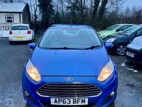 Used Ford Fiesta Zetec 2013 Blue Hatchback