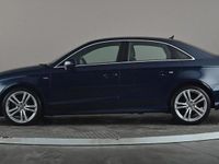 Used Audi A3 S-Line 150 HP (110 kW) 2018 Blue Sedan
