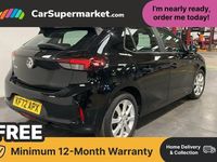 Used Vauxhall Corsa Design Edition 75 HP (55 kW) 2023 Black Hatchback