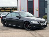 Used BMW 320 Cabriolet Sport Line 2012 Black Cabriolet