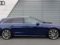 Used Audi A4 S-Line 163 HP (119 kW) 2023 Blue Estate