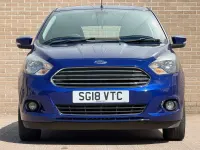 Used Ford Ka Plus Zetec 70 HP (51 kW) 2017 Blue Hatchback