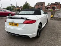 Used Audi TT Roadster Black Edition 180 HP (132 kW) 2017 White Cabriolet