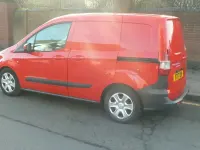 Begagnad Ford Transit Trend 2017 Röd Van