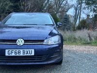Used VW Golf VII SE 115 HP (84 kW) 2018 Blue Hatchback