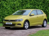 Used VW Polo SE 95 HP (69 kW) 2019 Yellow Hatchback