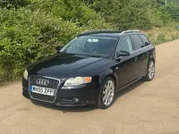 Used Audi A4 S-Line 2005 Black Estate