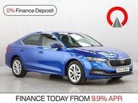 Used Skoda Octavia SE L 150 HP (110 kW) 2020 Blue Hatchback