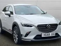 Gebraucht Mazda CX-3 Inclusive 150 PS (110 kW) 2018 Silber SUV