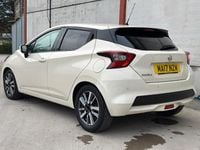Used Nissan Micra N-Connecta 2017 White Hatchback