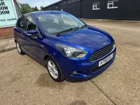 Used Ford Ka Plus Zetec 70 HP (51 kW) 2017 Blue Hatchback