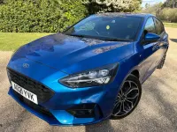 Usado Ford Focus ST-Line X 2021 Azul Citadino