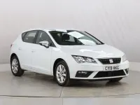 Używany Seat Leon SE 130 KM (95 kW) 2019 Biały Hatchback