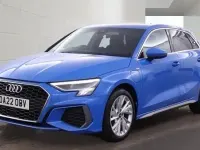 Used Audi A3 e-tron S-Line 204 HP (150 kW) 2022 Blue Hatchback