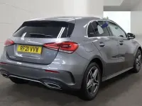 Used Mercedes A250 AMG line 218 HP (160 kW) 2021 Grey Hatchback