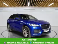 Usado Jaguar F-Pace R-Sport 180 HP (132 kW) 2019 Azul SUV
