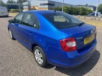 Used Skoda Rapid SE 115 HP (84 kW) 2017 Blue Hatchback