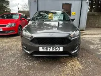 Used Ford Focus ST-Line 125 HP (91 kW) 2017 Grey Hatchback