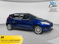 Used Ford Fiesta Titanium 125 HP (91 kW) 2014 Blue Hatchback