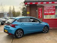 Used Hyundai i20 Premium 2022 Turquoise Hatchback