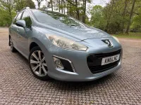 Käytetty Peugeot 308 SW Active 112 HP (82 kW) 2011 Sininen Farmari