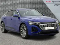 Used Audi Q8 e-tron S-Line 250 kW (340 HP) 2025 Blue SUV