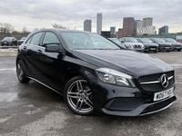 Used Mercedes A180 AMG line 2018 Black Hatchback