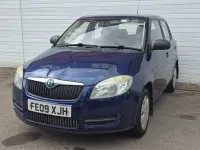 Used Skoda Fabia 2009 Blue Hatchback