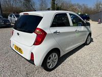 Used Kia Picanto 65 HP (47 kW) 2016 White Hatchback