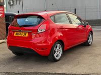 Used Ford Fiesta Zetec 2014 Red Hatchback