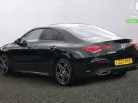 Used Mercedes CLA180 AMG Line Premium 136 HP (100 kW) 2022 Black Coupe