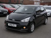 Used Hyundai i10 67 HP (49 kW) 2015 Black Hatchback