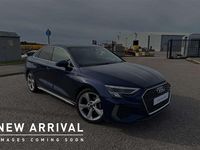 Used Audi A3 S-Line 190 HP (139 kW) 2022 Blue Sedan