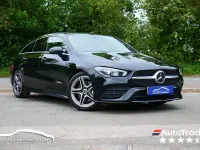 Used Mercedes CLA200 Shooting Brake AMG line 163 HP (119 kW) 2022 Black Estate