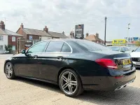Used Mercedes E200 AMG line 150 HP (110 kW) 2017 Black Sedan