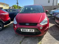 Used Ford S-MAX Zetec 140 HP (102 kW) 2014 Red MPV