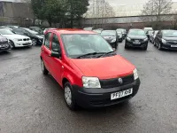 Begagnad Fiat Panda Active 54 HK (39 kW) 2007 Röd Halvkombi